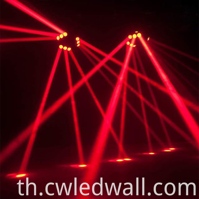 9*10w spider led stage lights dj disco